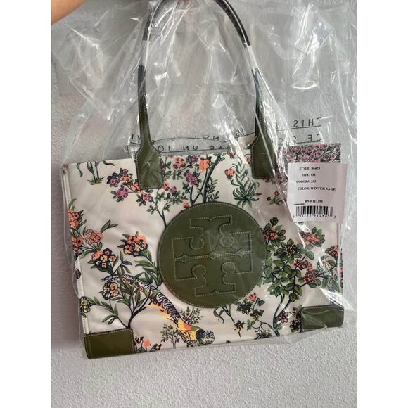 NWT Tory Burch ELLA PRINTED TOTE - Picture 1 of 7
